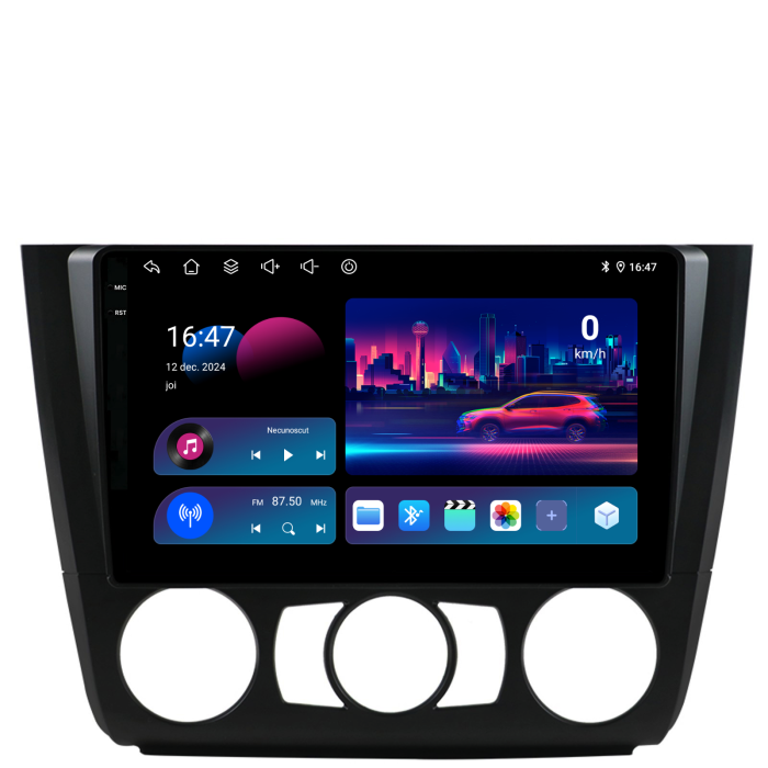 Navigatie Dedicata Bmw Seria 1 E82/E88/E81/E87 (2004-2011), 9Inch, 6Gb Ram, 128Gb Stocare, Carplay [4]