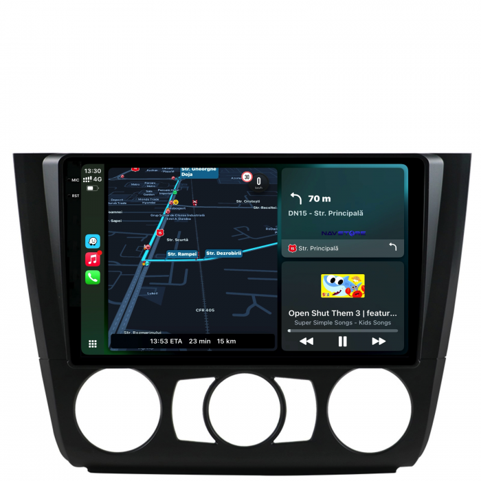 Navigatie Dedicata Bmw Seria 1 E82/E88/E81/E87 (2004-2011), 2K, 12Gb Ram, 256Gb Stocare, Carplay [3]