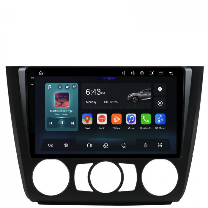 Navigatie Dedicata Bmw Seria 1 E82/E88/E81/E87 (2004-2011), 2K, 8Gb Ram, 256Gb Stocare, Carplay [5]