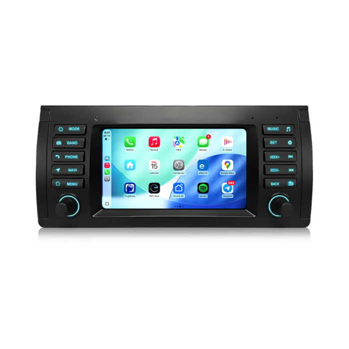 Navigatie Dedicata BMW Seria 5 E39 (1995 - 2003), 7 Inch, 2Gb Ram, 64Gb Stocare, Android Auto, Carplay [4]