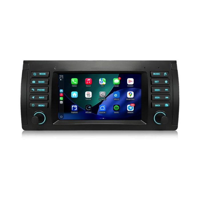 Navigatie Dedicata BMW Seria 5 E39 (1995 - 2003), 7 Inch, 2Gb Ram, 64Gb Stocare, Android Auto, Carplay [2]