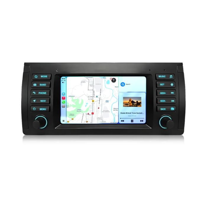 Navigatie Dedicata BMW Seria 5 E39 (1995 - 2003), 7 Inch, 4Gb Ram, 64Gb Stocare, Android Auto, Carplay [3]