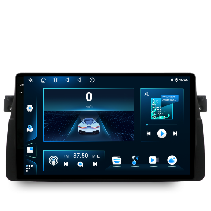 Navigatie Dedicata BMW Seria3 E46 (1997-2005), 9Inch, 6Gb Ram, 128Gb Stocare, Carplay [7]