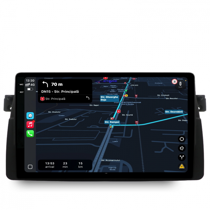 Navigatie Dedicata BMW Seria3 E46 (1997-2005),QuadCore, 9Inch, 4Gb Ram, 64Gb Stocare, Carplay [3]