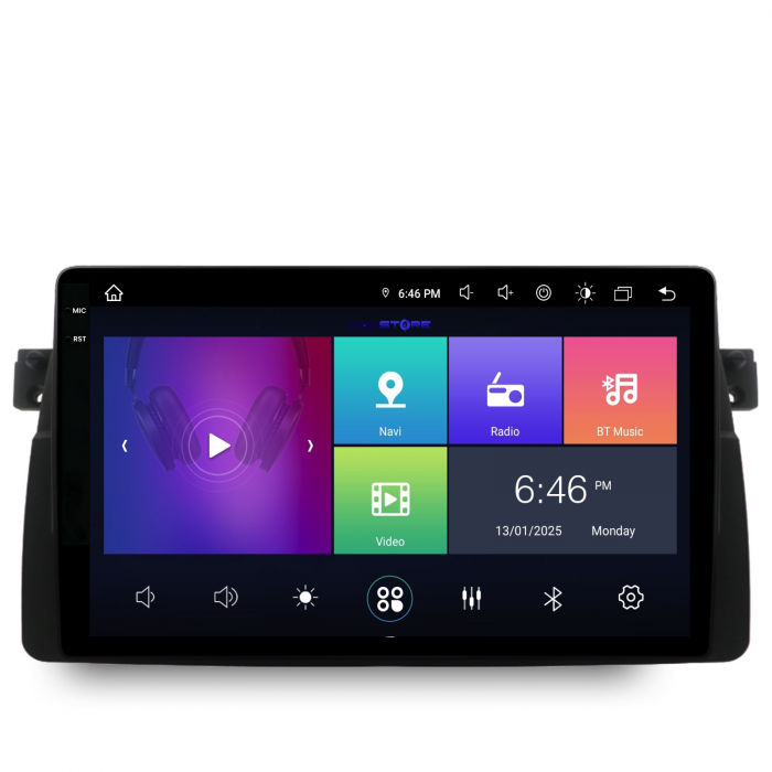 Navigatie Dedicata BMW Seria3 E46 (1997-2005),QuadCore, 9Inch, 4Gb Ram, 64Gb Stocare, Carplay [6]