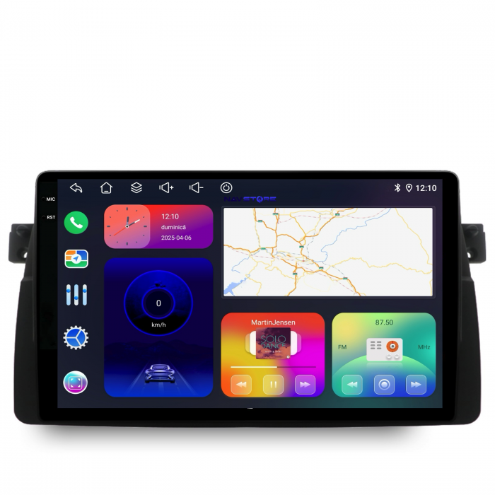 Navigatie Dedicata BMW Seria3 E46 (1997-2005), 9Inch, 6Gb Ram, 128Gb Stocare, Carplay [5]
