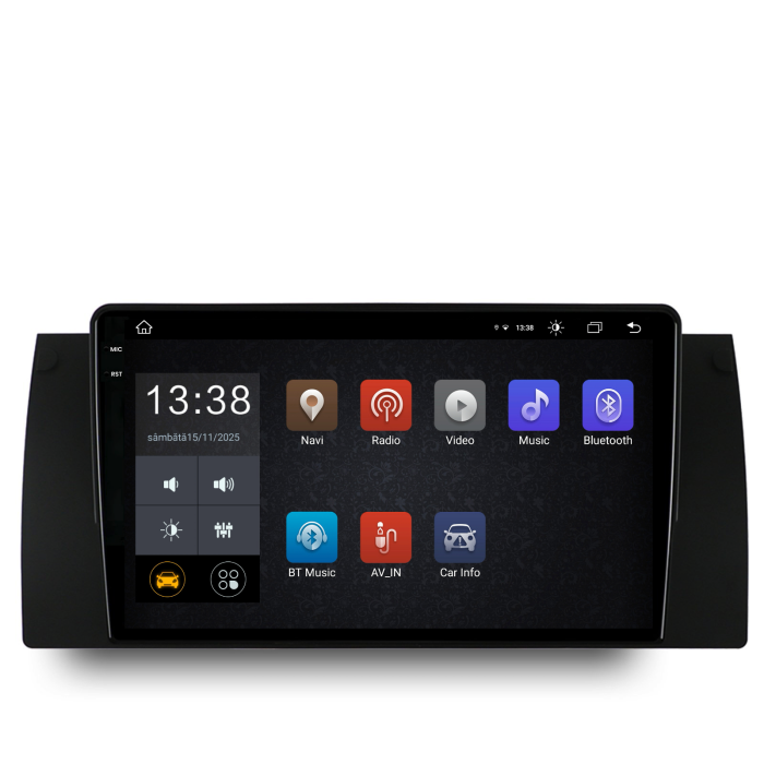 Navigatie Dedicata BMW Seria5 E39/X5 E53 (1995-2003), 2K, 8Gb Ram, 256Gb Stocare, Carplay [4]