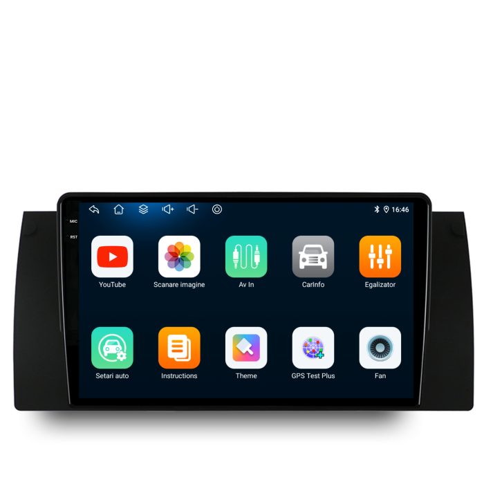 Navigatie Dedicata BMW Seria5 E39/X5 E53 (1995-2003), 9Inch, 6Gb Ram, 128Gb Stocare, Carplay [6]