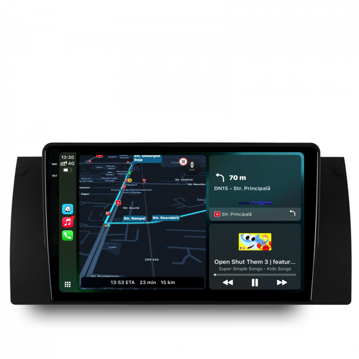 Navigatie Dedicata BMW Seria5 E39/X5 E53 (1995-2003),QuadCore, 9Inch, 4Gb Ram, 64Gb Stocare, Carplay [2]