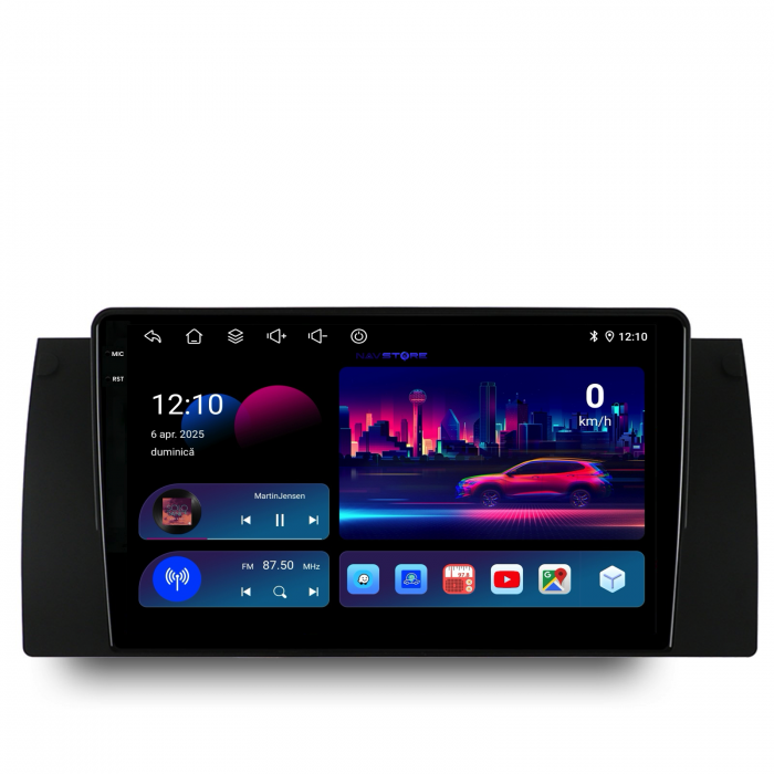 Navigatie Dedicata BMW Seria5 E39/X5 E53 (1995-2003), Incell 9Inch, 6Gb Ram, 128Gb Stocare, Carplay [4]