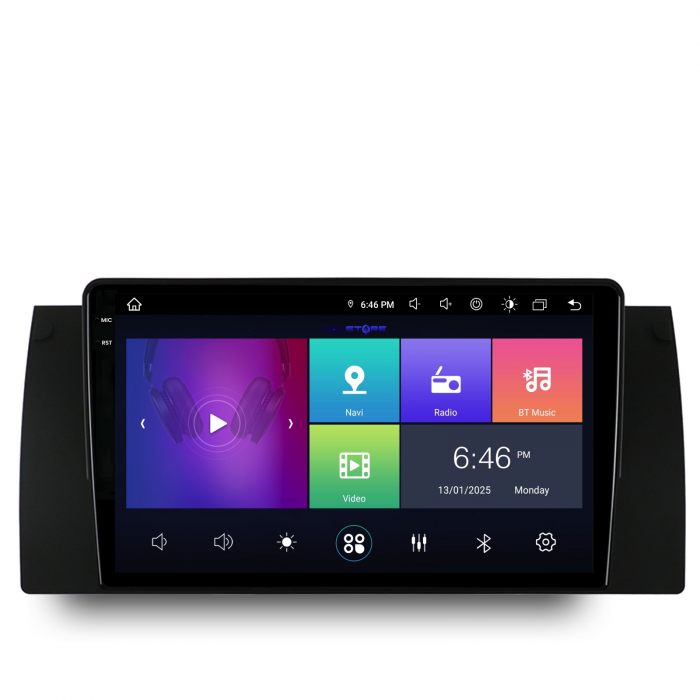 Navigatie Dedicata BMW Seria5 E39/X5 E53 (1995-2003), Incell 9Inch, 8Gb Ram, 256Gb Stocare, Carplay [6]