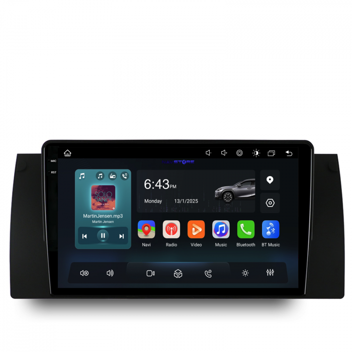 Navigatie Dedicata BMW Seria5 E39/X5 E53 (1995-2003), Incell 9Inch, 8Gb Ram, 256Gb Stocare, Carplay [4]