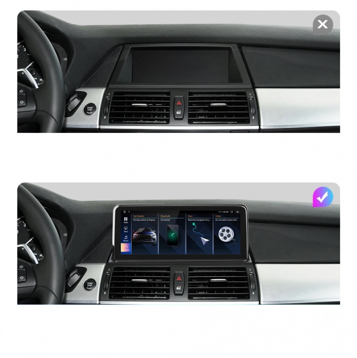 Navigatie Dedicata BMW X5 E70 / X6 E71 (2007-2010), 10.25 Inch, 4Gb Ram, 64Gb Stocare, Carplay [4]