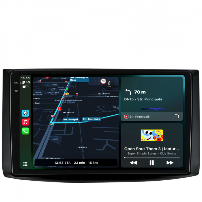 Navigatie Dedicata Chevrolet Aveo (2002-2011), 9Inch, 8Gb Ram, 256Gb Stocare, Carplay [2]