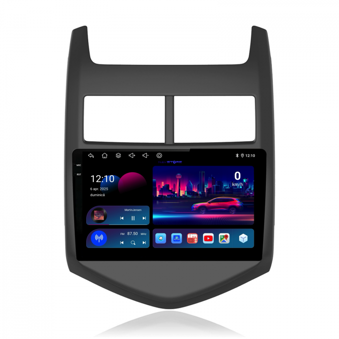 Navigatie Dedicata Chevrolet Aveo (2012-2014), Incell 9Inch, 2Gb Ram, 32Gb Stocare, Carplay [4]