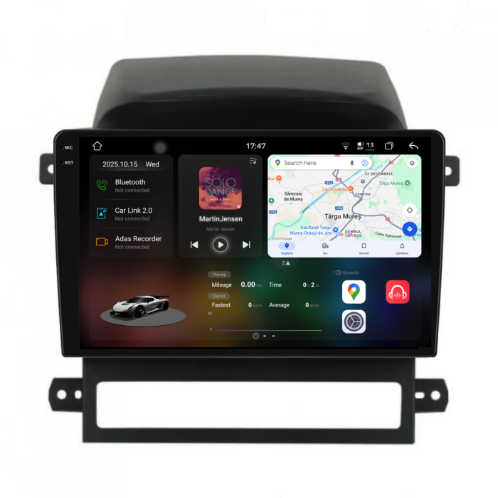 Navigatie Dedicata Chevrolet Captiva (2006-2011), 2K, 12Gb Ram, 256Gb Stocare, Carplay [1]