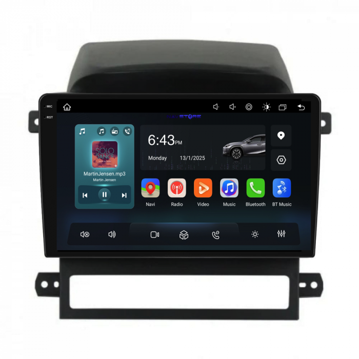 Navigatie Dedicata Chevrolet Captiva (2006-2011),QuadCore, 9Inch, 4Gb Ram, 64Gb Stocare, Carplay [4]