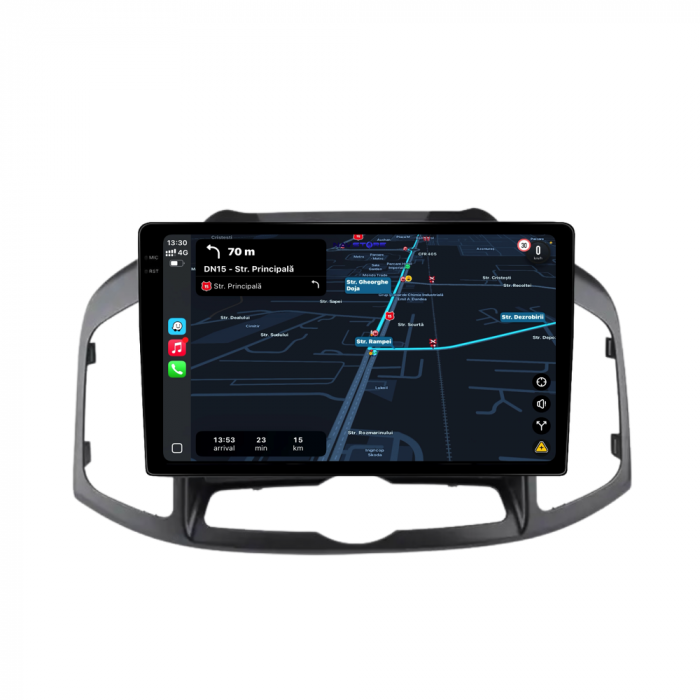 Navigatie Dedicata Chevrolet Captiva (2011-2016),QuadCore, 10Inch, 4Gb Ram, 64Gb Stocare, Carplay [3]