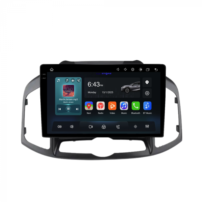 Navigatie Dedicata Chevrolet Captiva (2011-2016), Incell 10Inch, 8Gb Ram, 256Gb Stocare, Carplay [4]