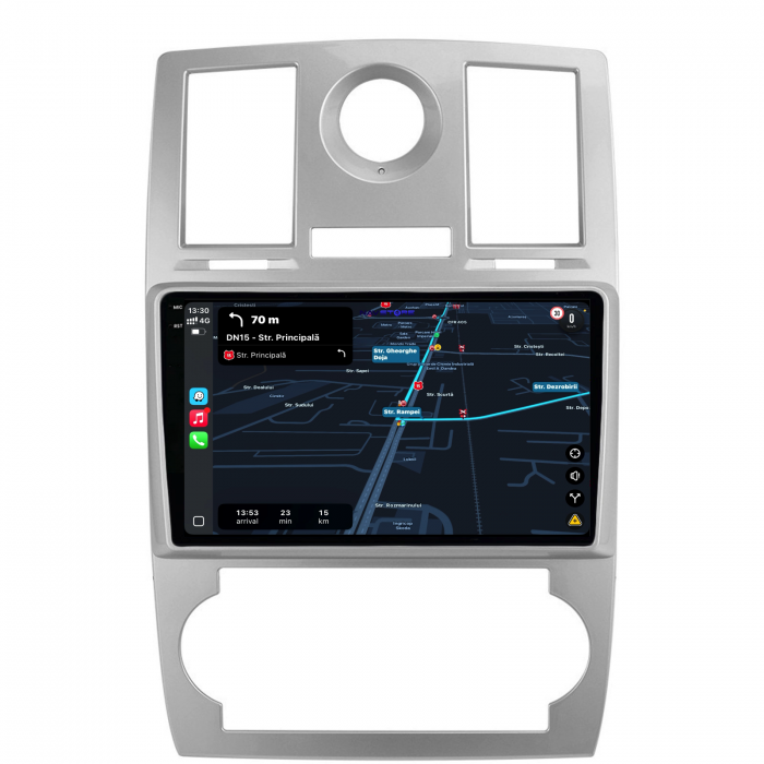 Navigatie Dedicata Chrysler 300C (2004-2008), 9Inch, 8Gb Ram, 256Gb Stocare, Carplay [3]