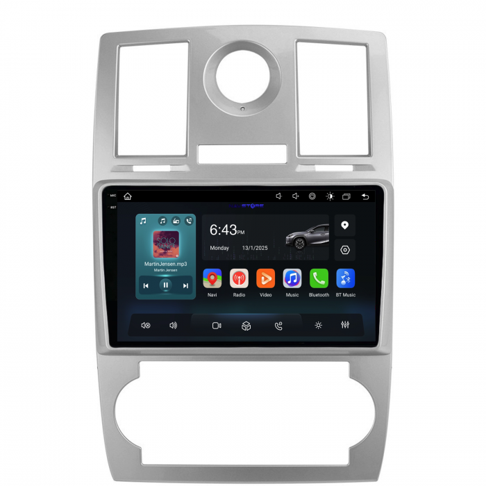 Navigatie Dedicata Chrysler 300C (2004-2008),QuadCore, 9Inch, 4Gb Ram, 64Gb Stocare, Carplay [5]