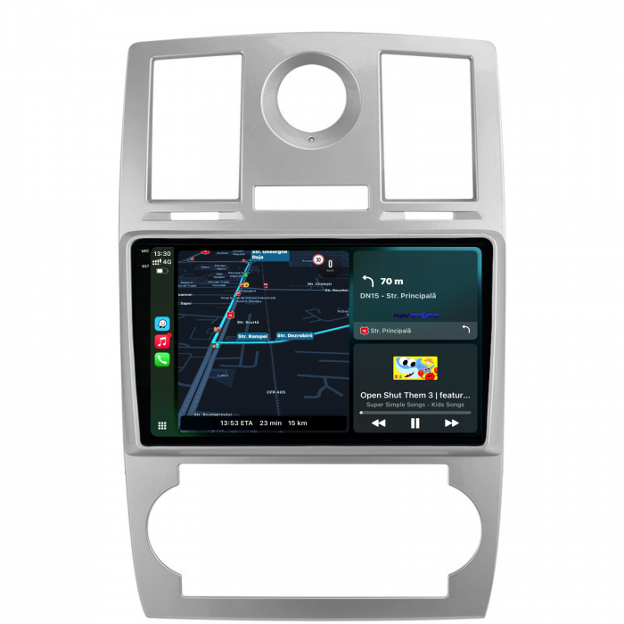 Navigatie Dedicata Chrysler 300C (2004-2008),QuadCore, 9Inch, 4Gb Ram, 64Gb Stocare, Carplay [2]