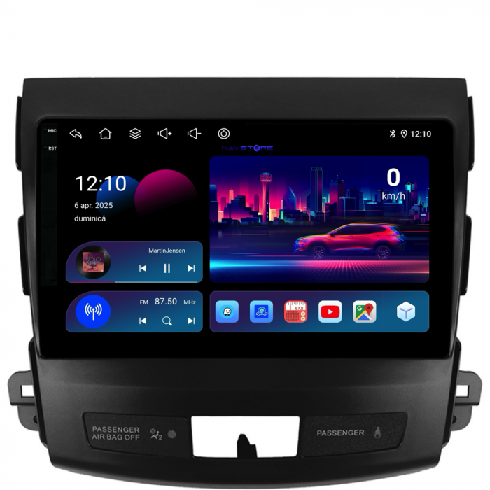 Navigatie Dedicata Citroen C-Crosser (2007-2012), 9Inch, 2Gb Ram, 32Gb Stocare, Carplay [4]