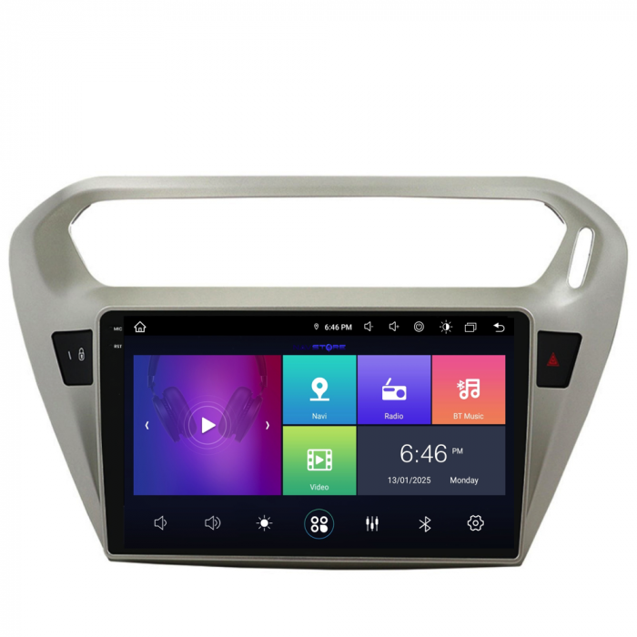 Navigatie Dedicata Peugeot 301 (2013-2018), 9Inch, 8Gb Ram, 256Gb Stocare, Carplay [7]