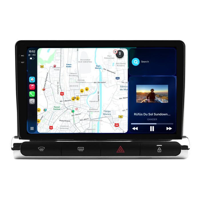 Navigatie Dedicata Citroen C3 Aircross I (2017-2023), 2K, 8Gb Ram, 256Gb Stocare, Carplay [2]