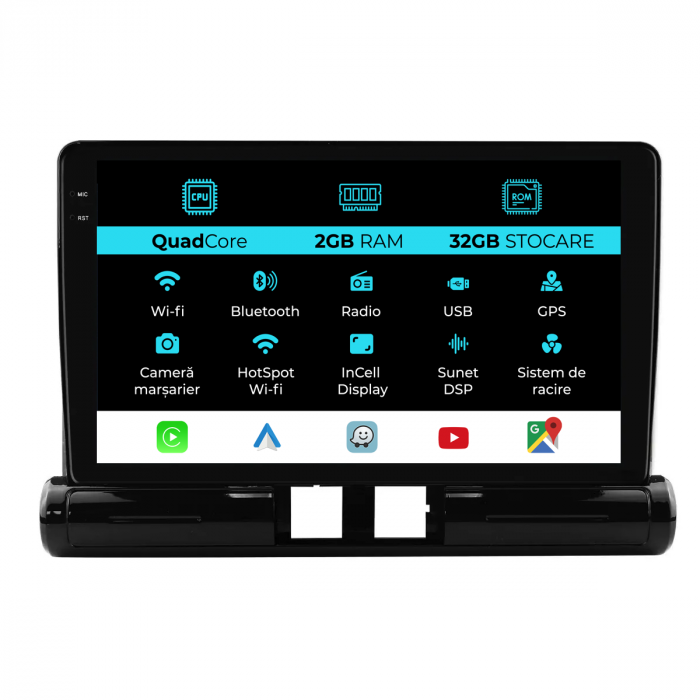 Navigatie Dedicata Citroen C3 Aircross I (2017-2023), 9Inch, 2Gb Ram, 32Gb Stocare, Carplay [1]