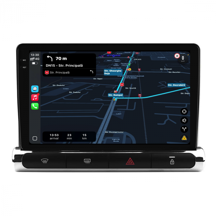 Navigatie Dedicata Citroen C3 Aircross I (2017-2023), 9Inch, 4Gb Ram, 64Gb Stocare, Carplay [3]