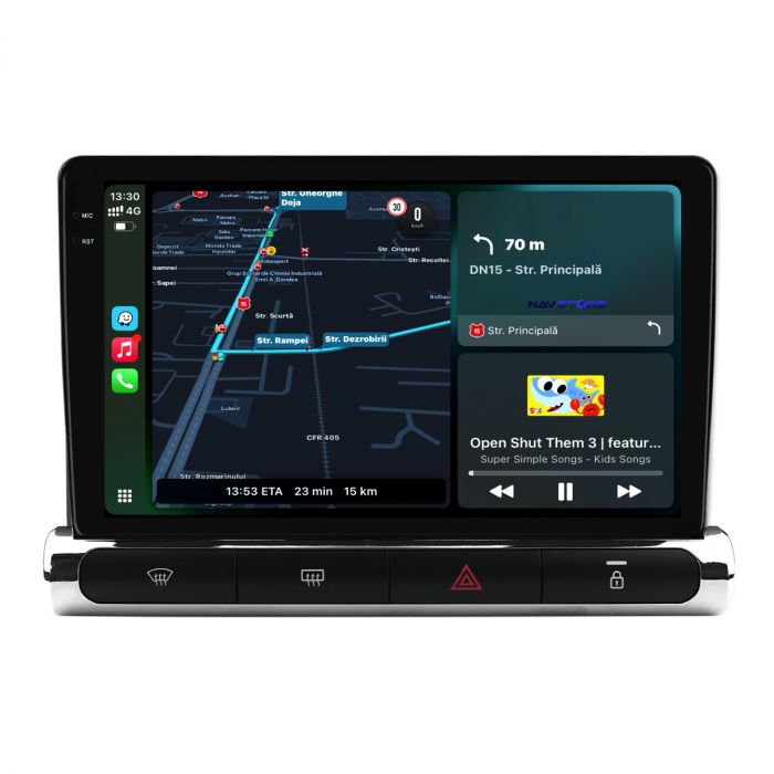 Navigatie Dedicata Citroen C3 Aircross I (2017-2023), 9Inch, 4Gb Ram, 64Gb Stocare, Carplay [2]