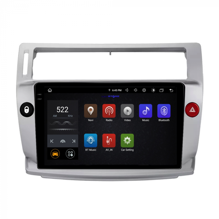 Navigatie Dedicata Citroen C4 (2004-2009), 9Inch, 4Gb Ram, 64Gb Stocare, Carplay [6]