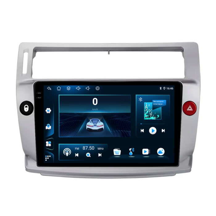 Navigatie Dedicata Citroen C4 (2004-2009), 9Inch, 4Gb Ram, 64Gb Stocare, Carplay [7]
