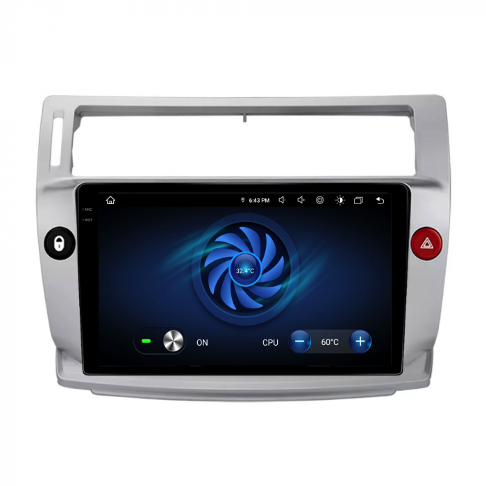 Navigatie Dedicata Citroen C4 (2004-2009), 9Inch, 6Gb Ram, 128Gb Stocare, Carplay [7]