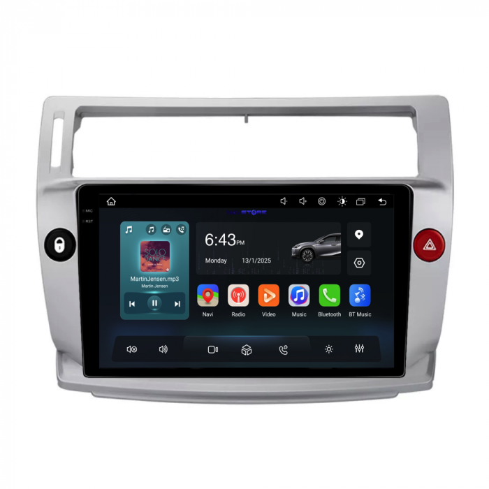 Navigatie Dedicata Citroen C4 (2004-2009), 9Inch, 8Gb Ram, 256Gb Stocare, Carplay [5]