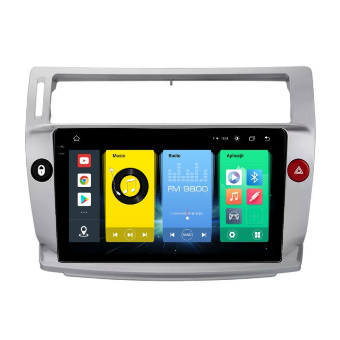 Navigatie Dedicata Citroen C4 (2004-2009), 9Inch, 8Gb Ram, 256Gb Stocare, Carplay [7]