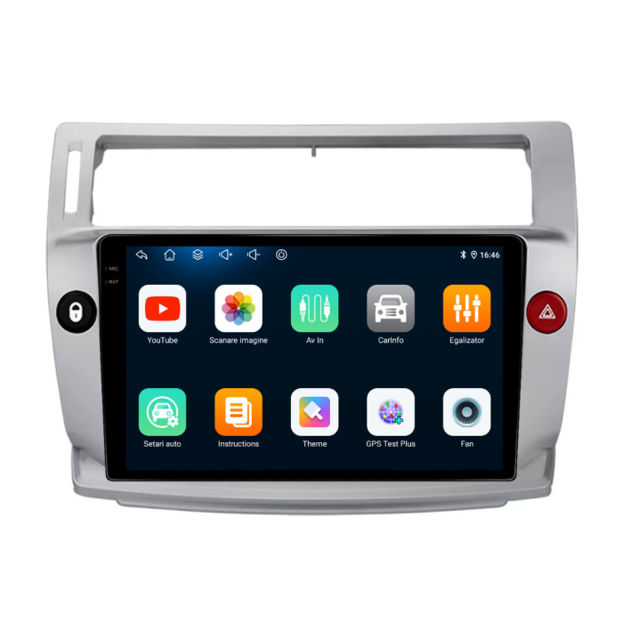 Navigatie Dedicata Citroen C4 (2004-2009),QuadCore, 9Inch, 4Gb Ram, 64Gb Stocare, Carplay [6]