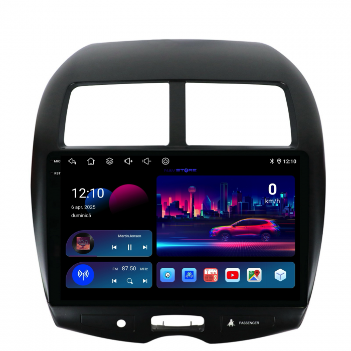 Navigatie Dedicata Citroen C4 AirCross (2012-2017), 10Inch, 6Gb Ram, 128Gb Stocare, Carplay [4]