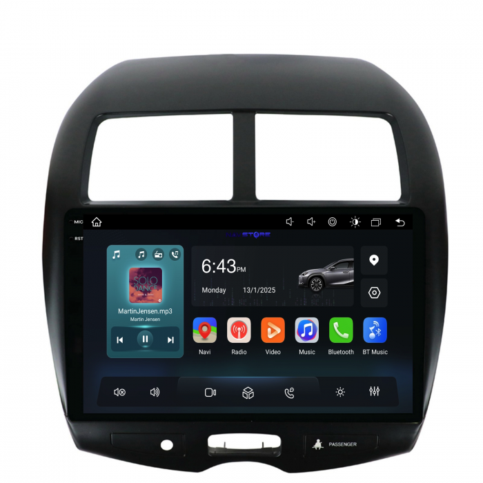 Navigatie Dedicata Citroen C4 AirCross (2012-2017), 10Inch, 6Gb Ram, 128Gb Stocare, Carplay [5]