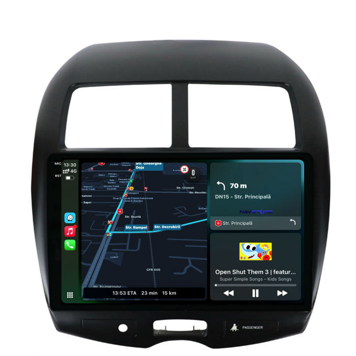 Navigatie Dedicata Citroen C4 AirCross (2012-2017), 10Inch, 6Gb Ram, 128Gb Stocare, Carplay [2]