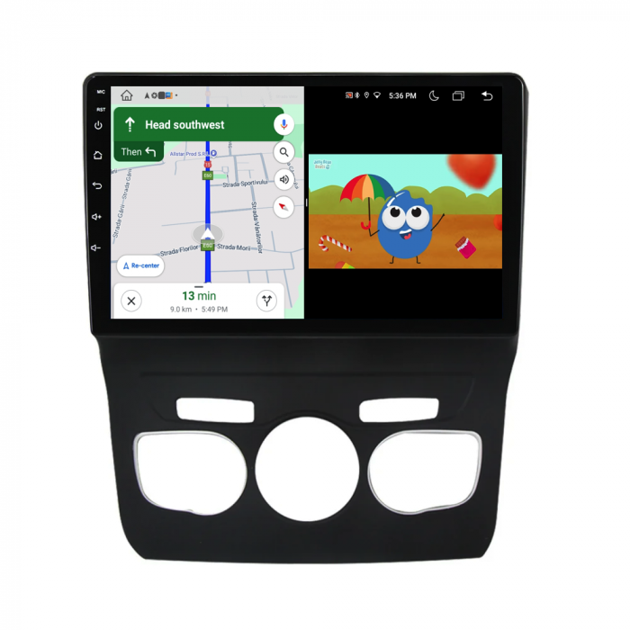 Navigatie Dedicata Citroen C4L (2013-2016), 9Inch, 1Gb Ram, 32Gb Stocare, Carplay [5]