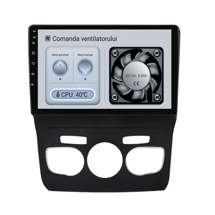 Navigatie Dedicata Citroen DS4 (2010-2018), 9Inch, 4Gb Ram, 64Gb Stocare, Carplay [6]