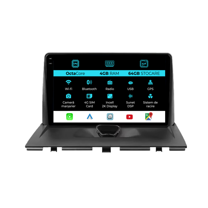 Navigatie Dedicata Citroen Jumpy (2007-2016), 2K, 4Gb Ram, 64Gb Stocare, Carplay [1]