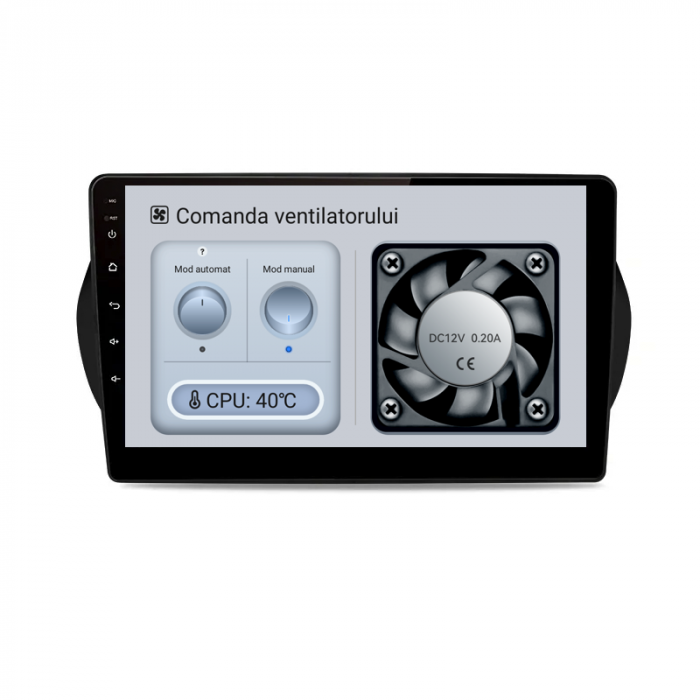 Navigatie Dedicata Citroen Nemo (2008 - 2017), 10Inch, 1Gb Ram, 32Gb Stocare, Carplay [6]