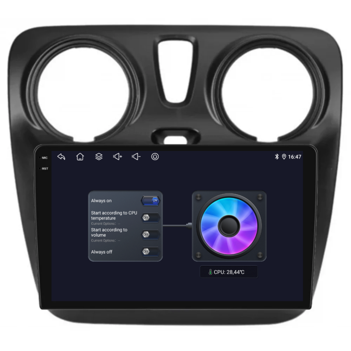 Navigatie Dedicata Dacia Dokker / Lodgy (2012-2020), 2K, 12Gb Ram, 256Gb Stocare, Carplay [6]