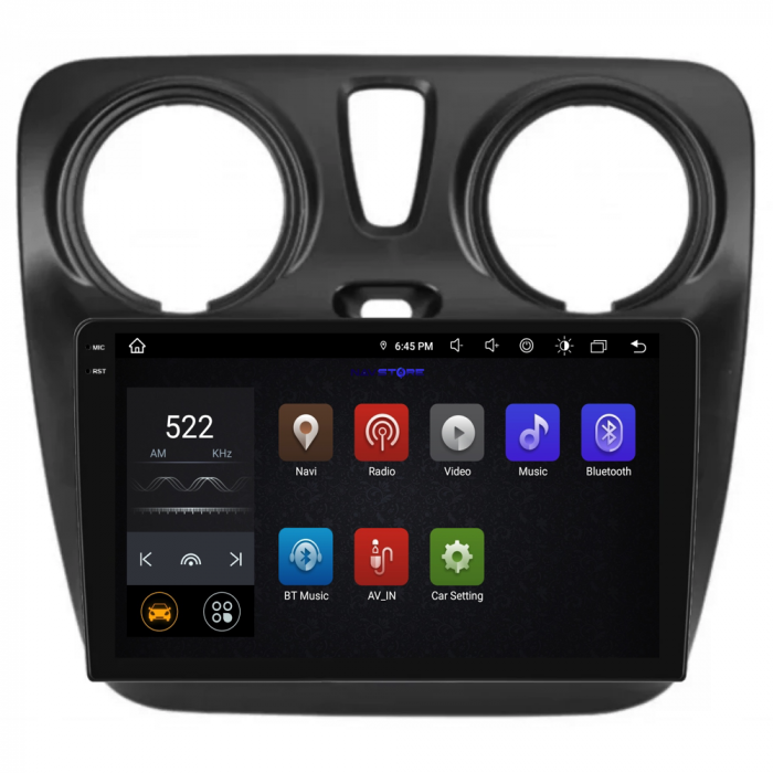 Navigatie Dedicata Dacia Dokker / Lodgy (2012-2020),QuadCore, 9Inch, 4Gb Ram, 64Gb Stocare, Carplay [5]