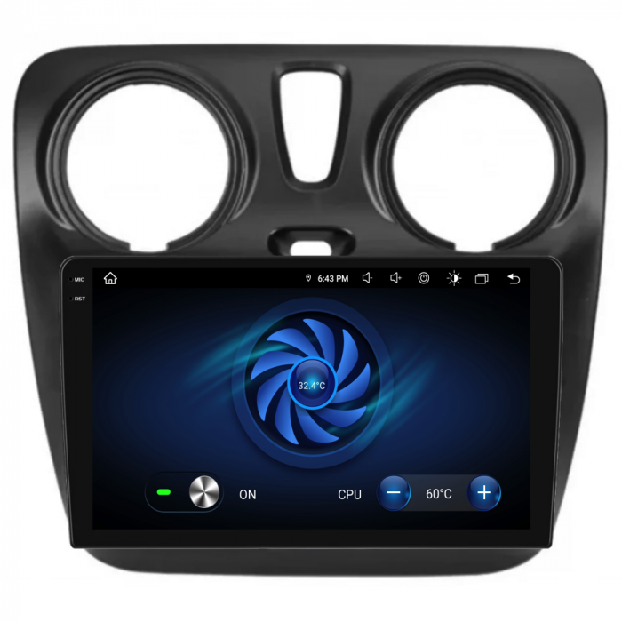 Navigatie Dedicata Dacia Dokker / Lodgy (2012-2020),QuadCore, 9Inch, 4Gb Ram, 64Gb Stocare, Carplay [7]