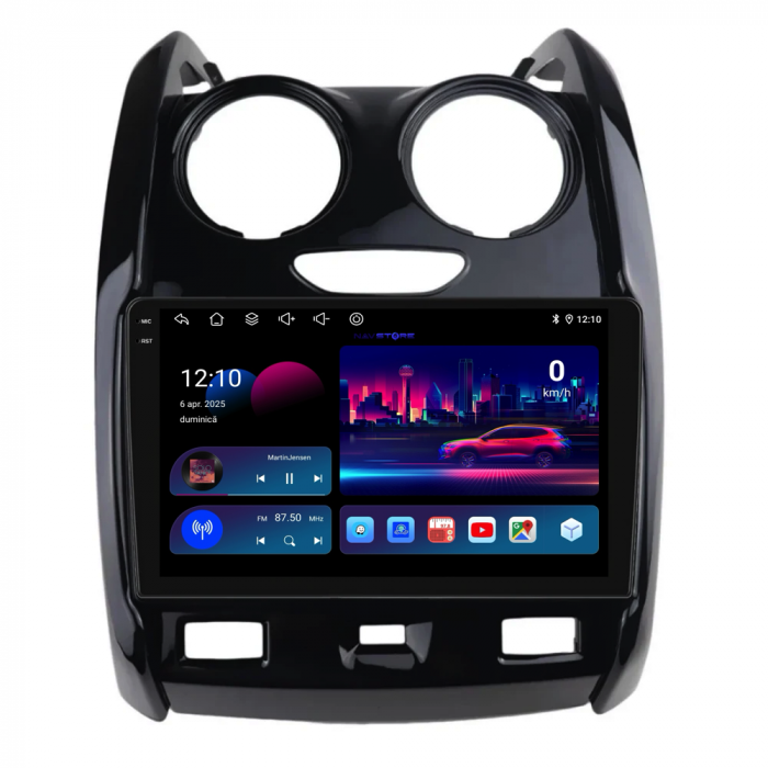 Navigatie Dedicata Dacia Duster (2010-2020), Incell 9Inch, 2Gb Ram, 32Gb Stocare, Carplay [4]