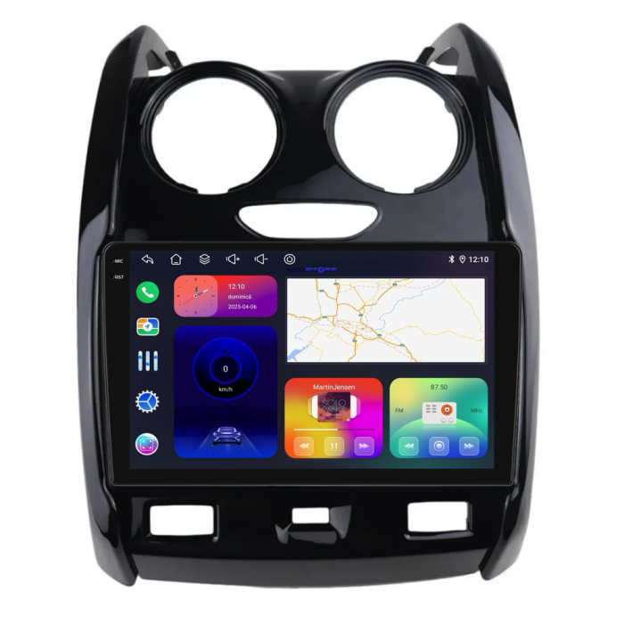 Navigatie Dedicata Dacia Duster (2010-2020), Incell 9Inch, 6Gb Ram, 128Gb Stocare, Carplay [5]